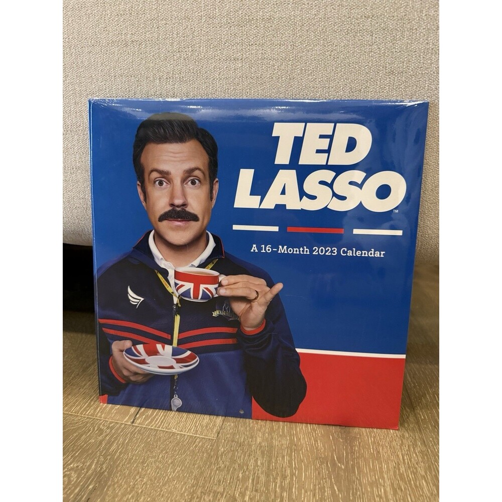 NEW & Sealed 2023 Ted Lasso Wall Calendar 12" X 12" DateWorks Wall Art Gift Idea